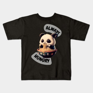 Always Hungry Panda Kids T-Shirt